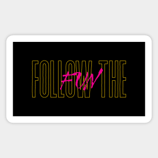 Follow The Fun Sticker